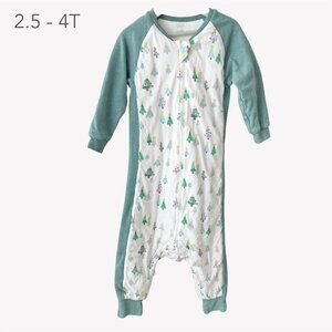 💙2/$25 Nest Designs 2.5-4T Toddler Christmas Tree Sleep Suit TOG 2.5 Winter